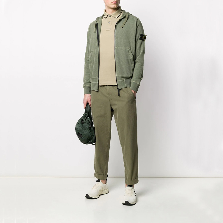 【代購】STONE ISLAND Sweatshirt Men's Army Green