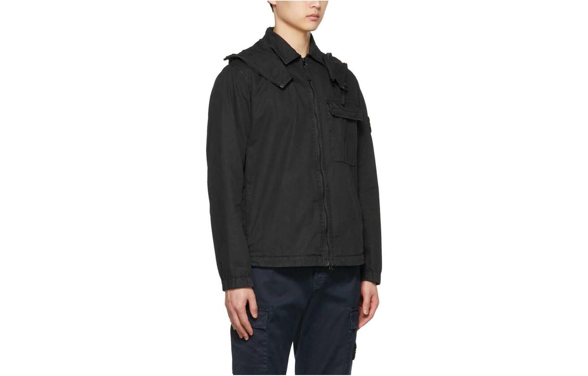 【代購】STONE ISLAND Jackets Men Black