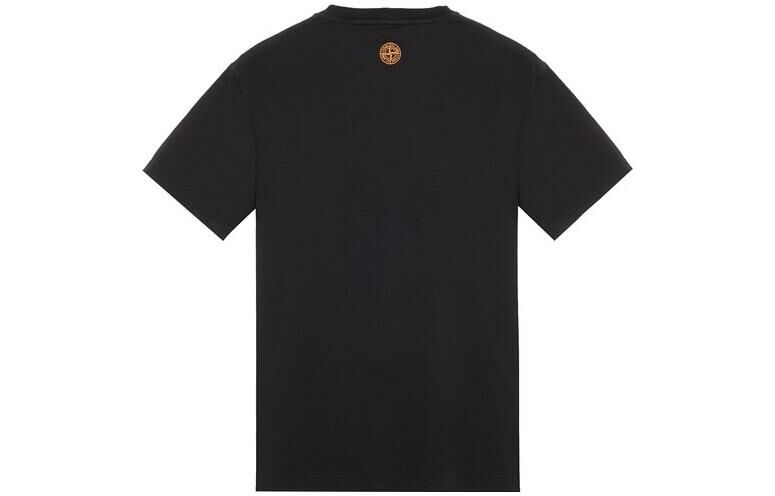 【代購】STONE ISLAND T-Shirts Men Jet Black