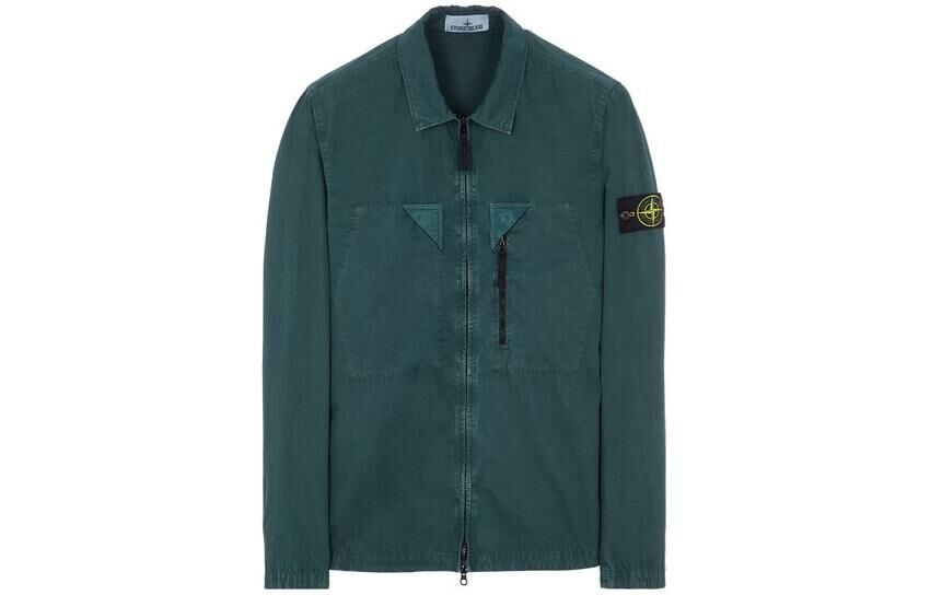 【代購】STONE ISLAND Jackets Men Bottle Green