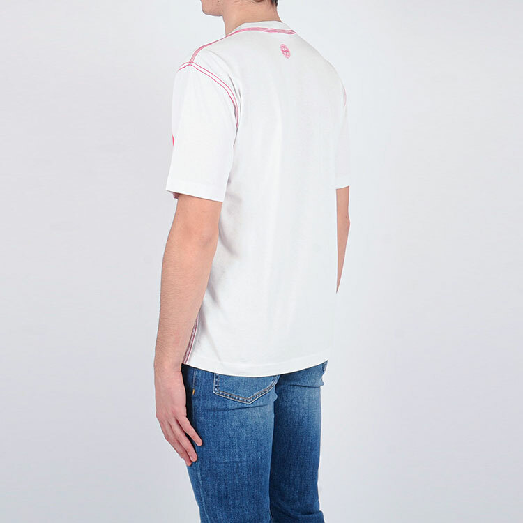 【代購】STONE ISLAND T-Shirts Men White