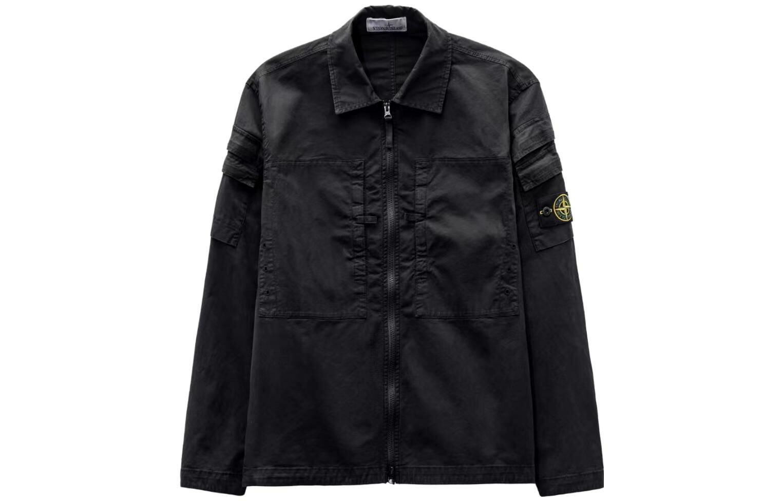 【代購】STONE ISLAND Jacket Men's Black