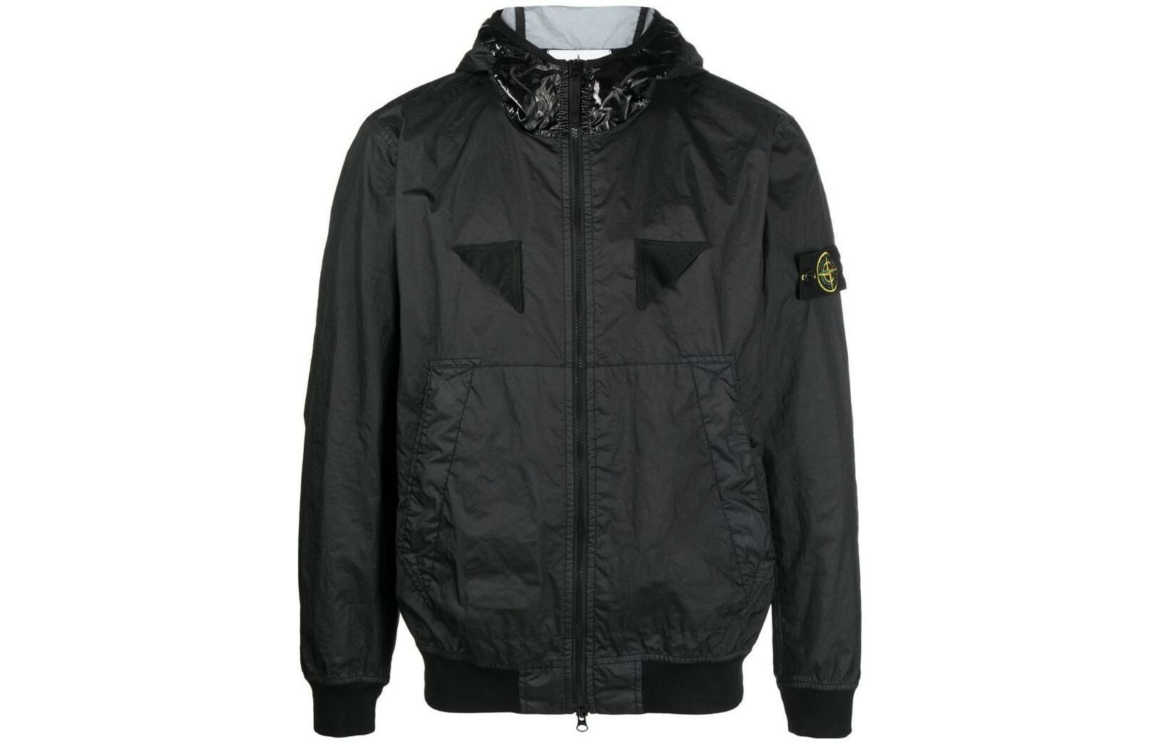 【代購】STONE ISLAND Jackets Coats Men's Black