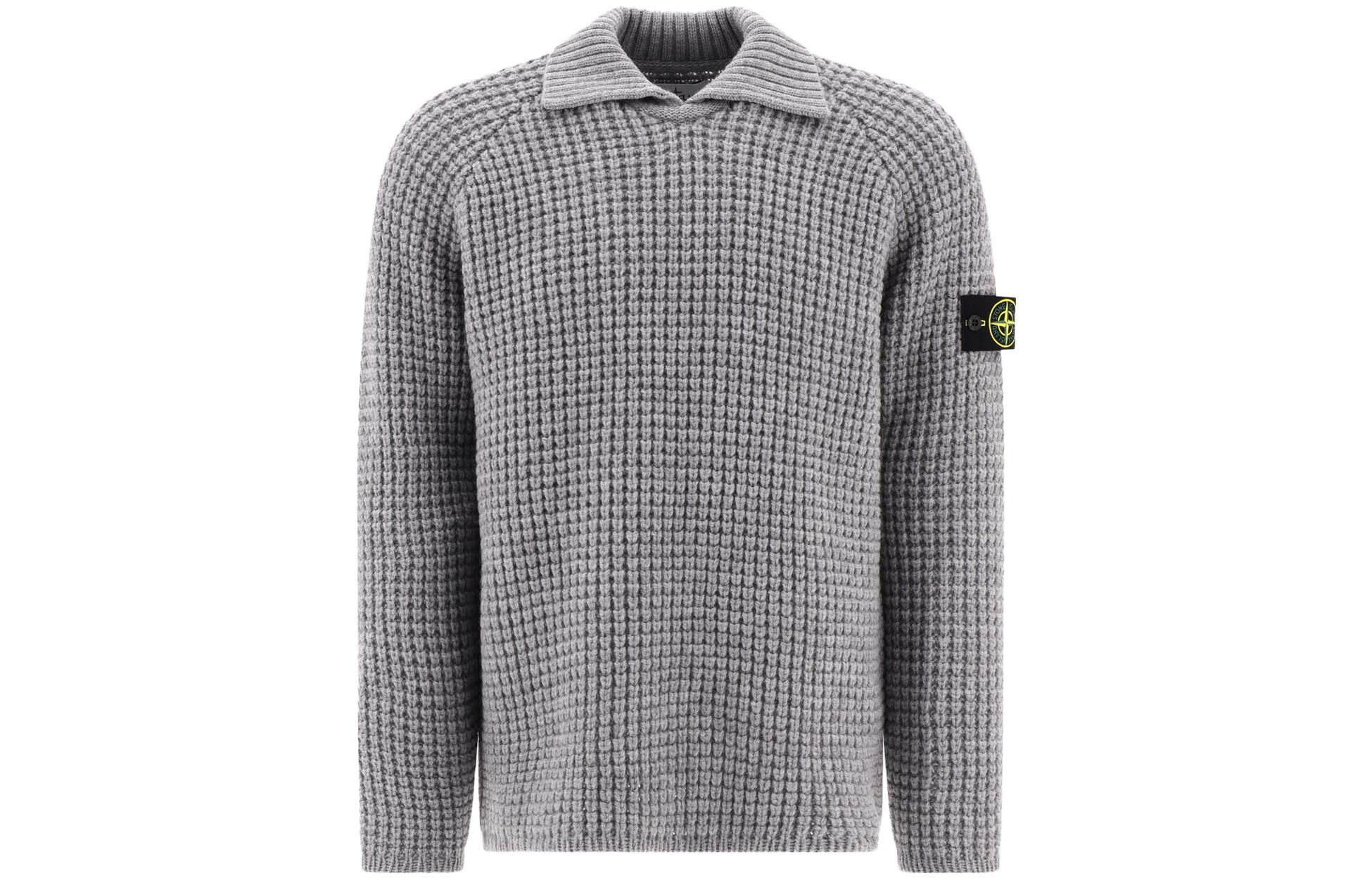 【代購】STONE ISLAND Sweater Men's Gray