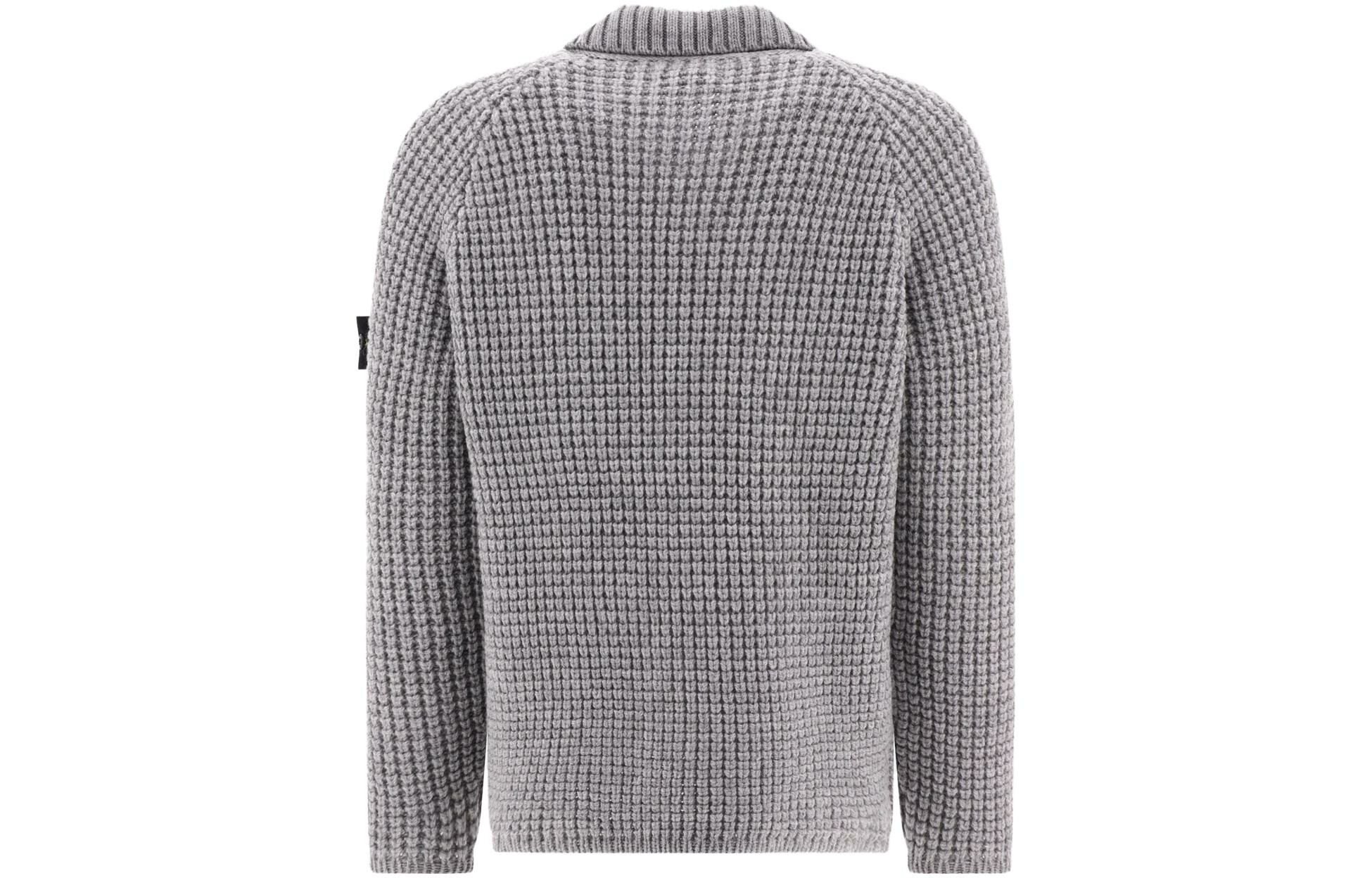 【代購】STONE ISLAND Sweater Men's Gray