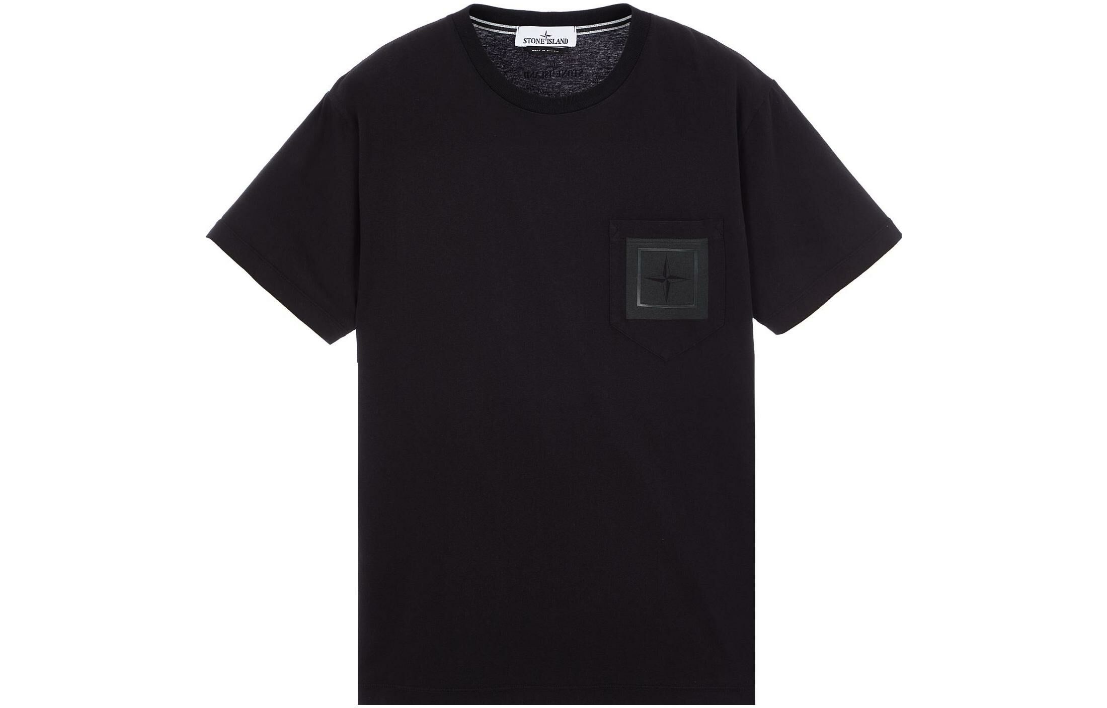 【代購】STONE ISLAND T-Shirt Men's Black