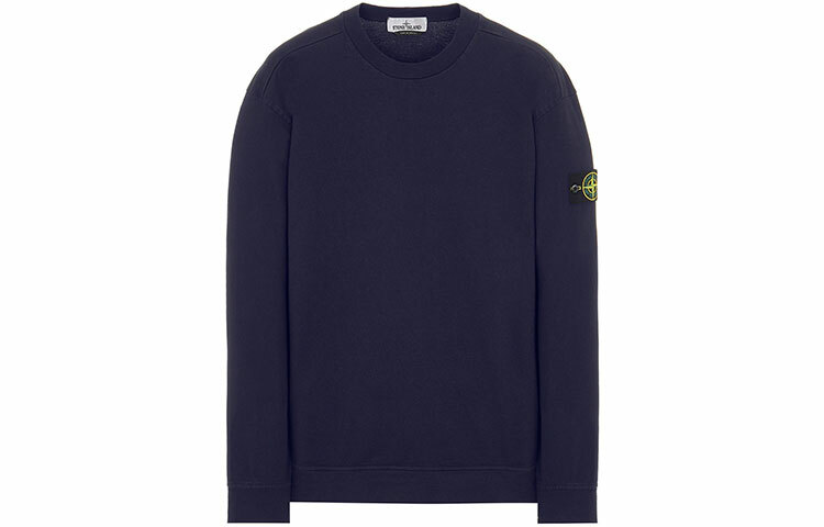 【代購】STONE ISLAND Sweatshirt Men's Marine Blue