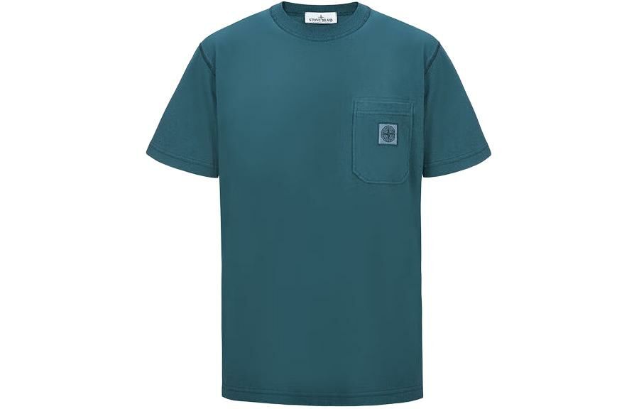 【代購】STONE ISLAND T-Shirt Men's Dark Green