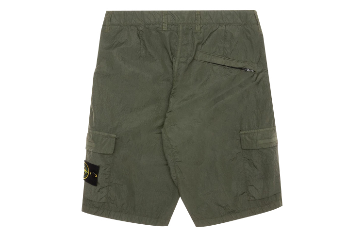 【代購】STONE ISLAND Cargo Shorts Men's Olive Green