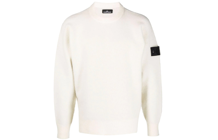 【代購】STONE ISLAND Sweaters Men White