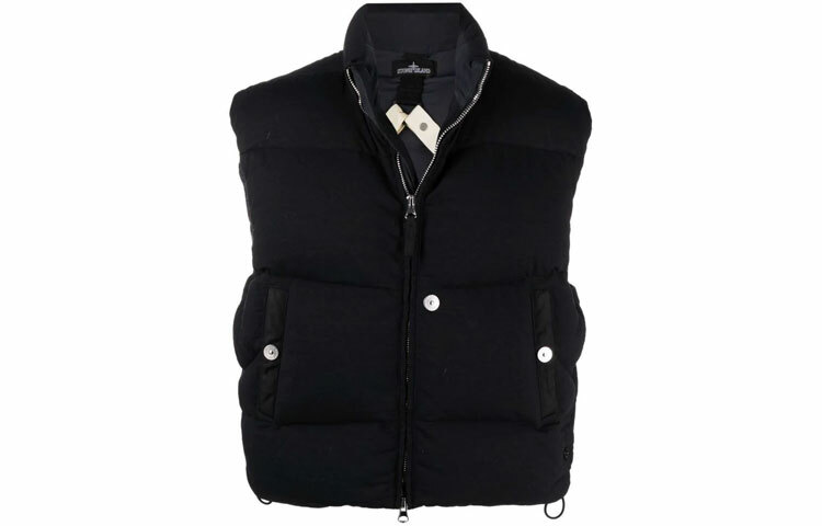 【代購】STONE ISLAND STONE ISLAND SHADOW PROJECT Series Vests Men Black
