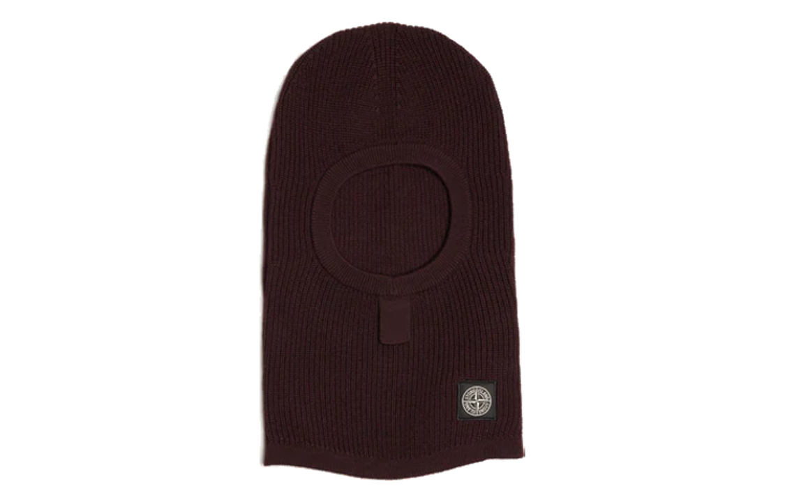 【代購】STONE ISLAND Wool Hats & Caps Men's Burgundy