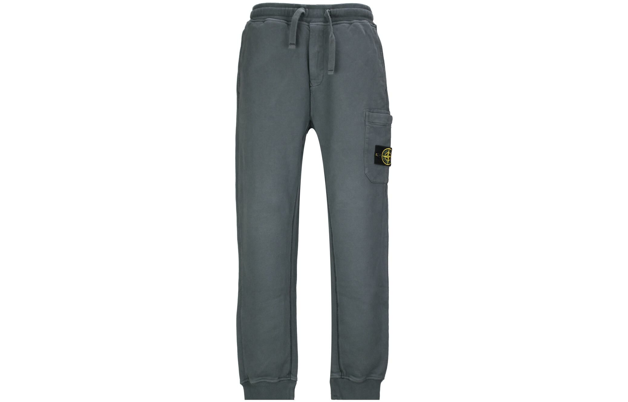 【代購】STONE ISLAND Logo Patch Drawstring Track Trousers