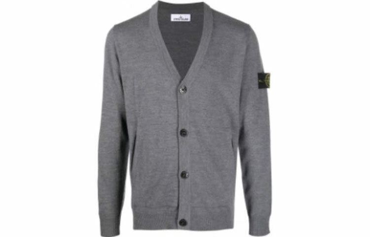 【代購】STONE ISLAND FW22 Sweater Men's Gray