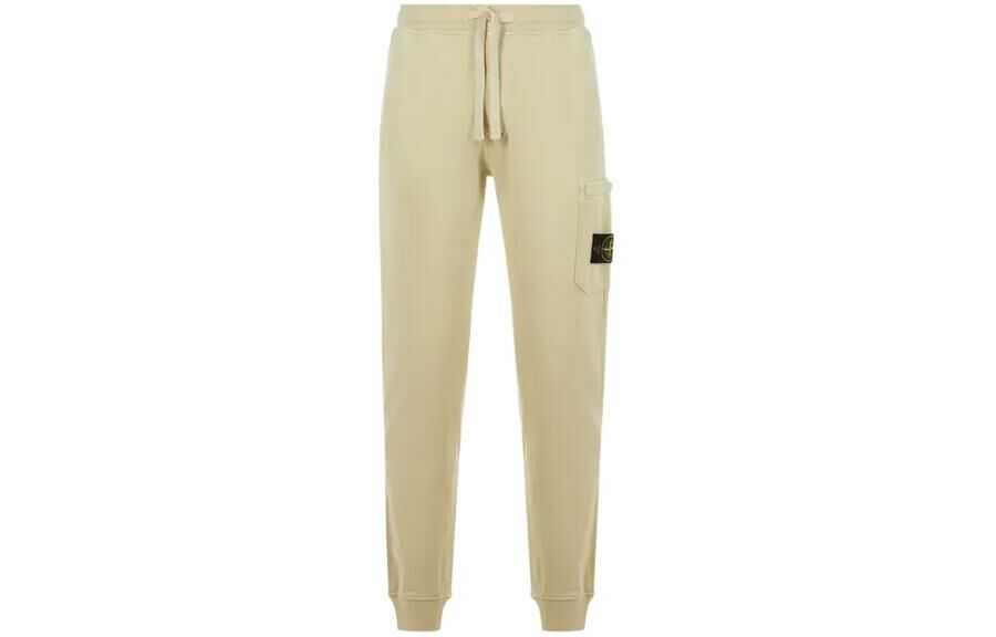 【代購】STONE ISLAND Knitted Sports Pants Men's Beige