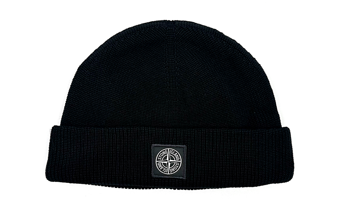 【代購】STONE ISLAND Compass-patch Beanie