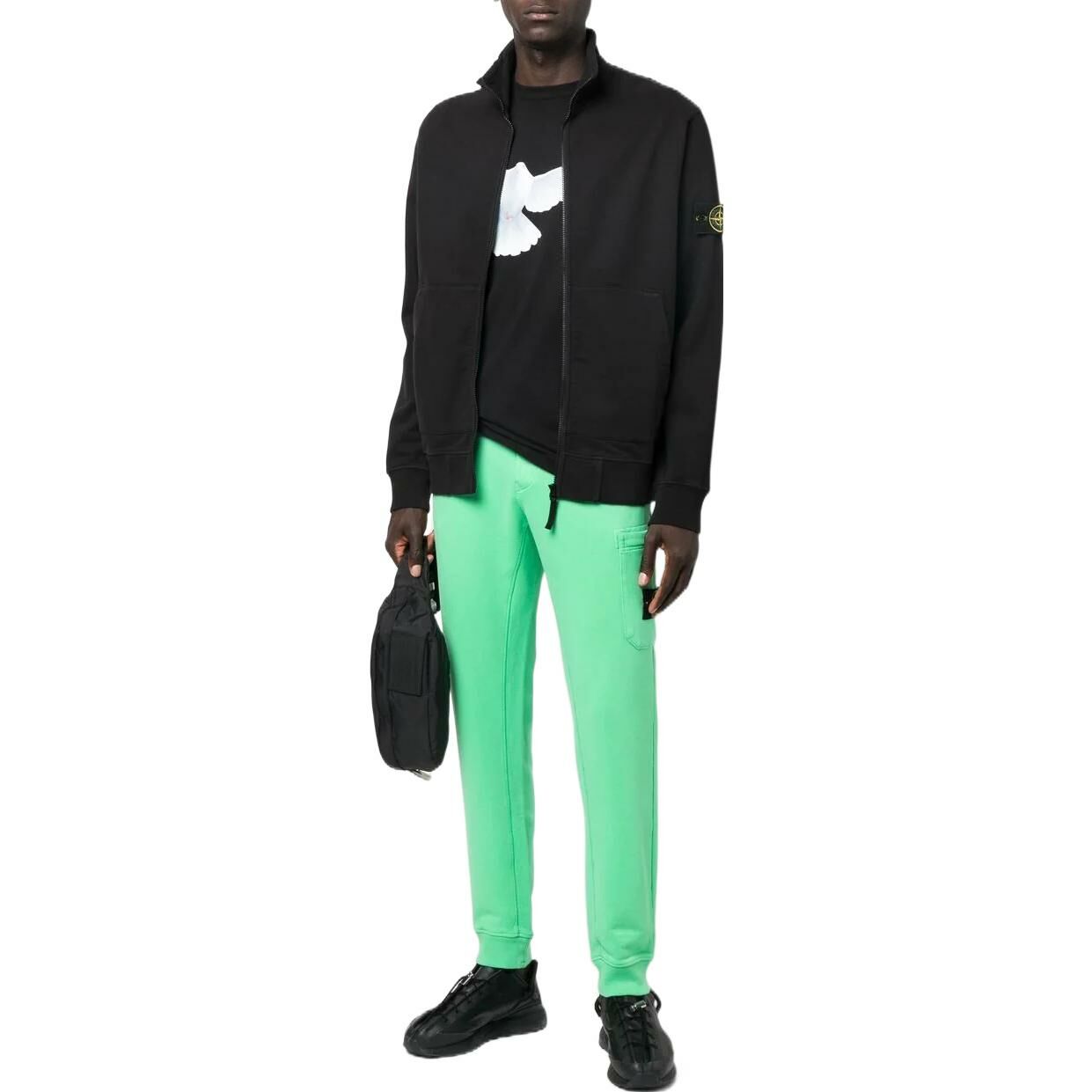 【代購】STONE ISLAND FW22 Sweatshirt Men's Black