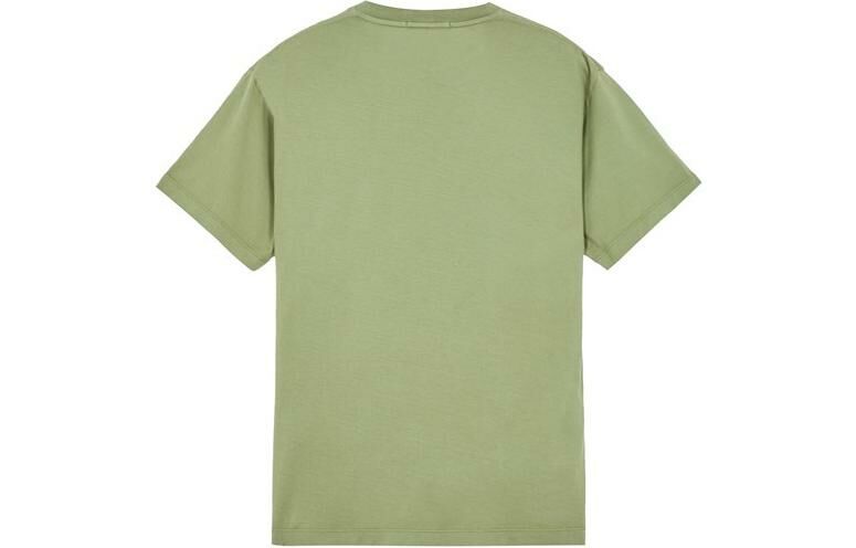 【代購】STONE ISLAND T-Shirts Unisex Gray Green