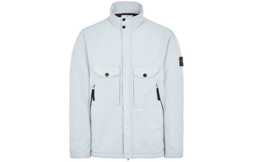 【代購】STONE ISLAND Jackets Men Pearl Gray