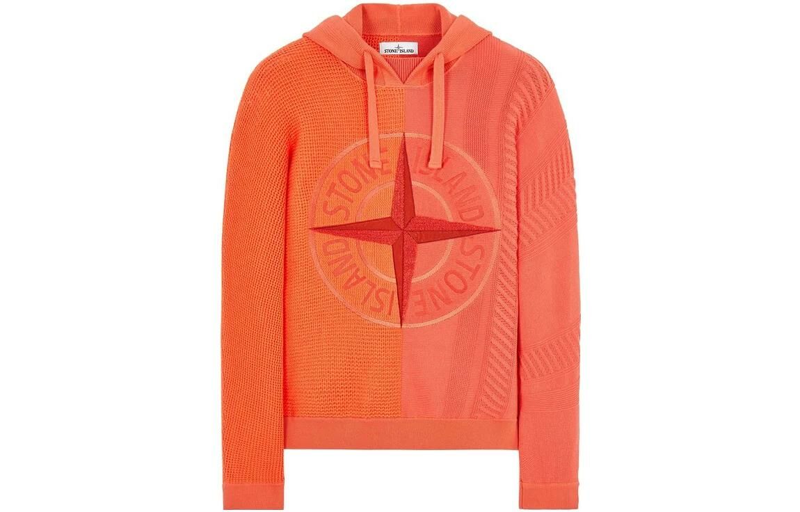 【代購】STONE ISLAND SS22 Knitwear Men's Orange