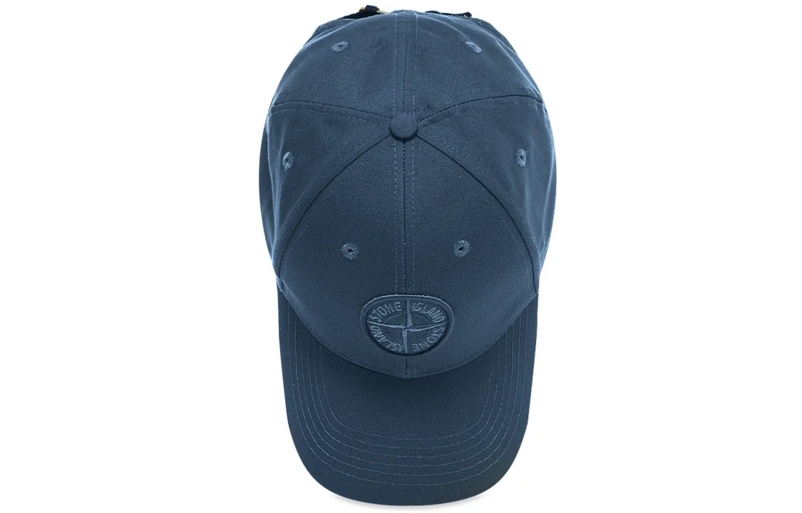 【代購】STONE ISLAND Baseball Caps Unisex Navy Blue