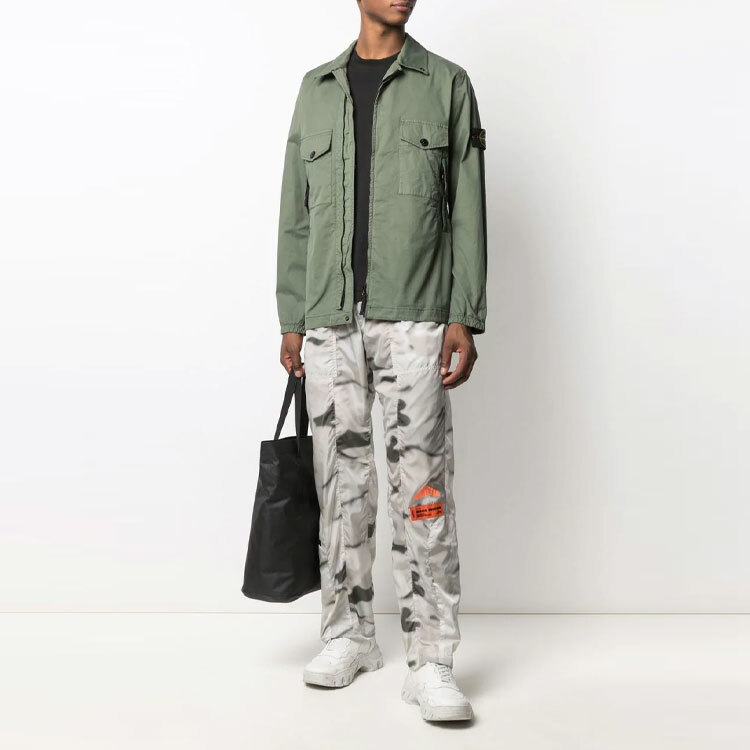 【代購】STONE ISLAND Jackets Men Green