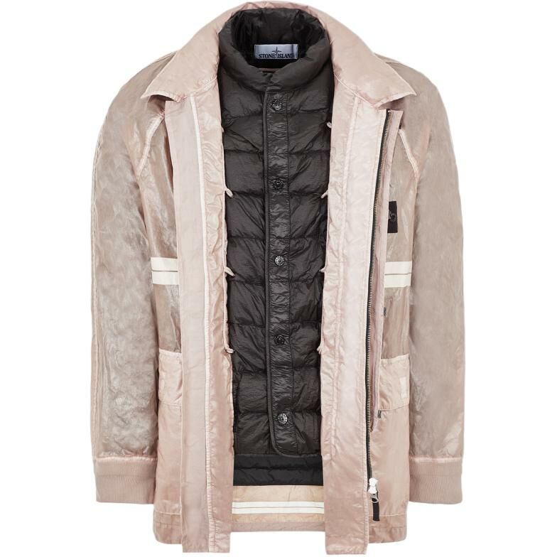 【代購】STONE ISLAND Jackets Coats Men's Pink