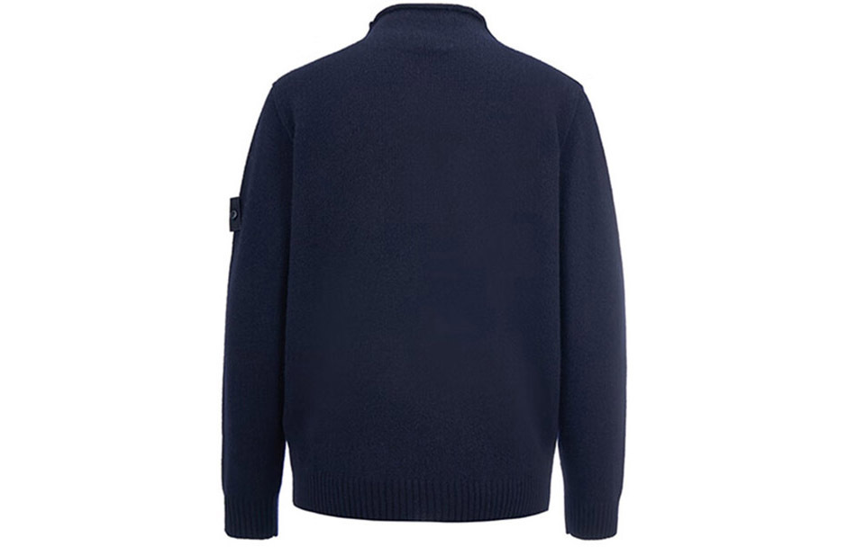 【代購】STONE ISLAND STONE ISLAND GHOST PIECES Cashmere Sweaters Men Marine Blue