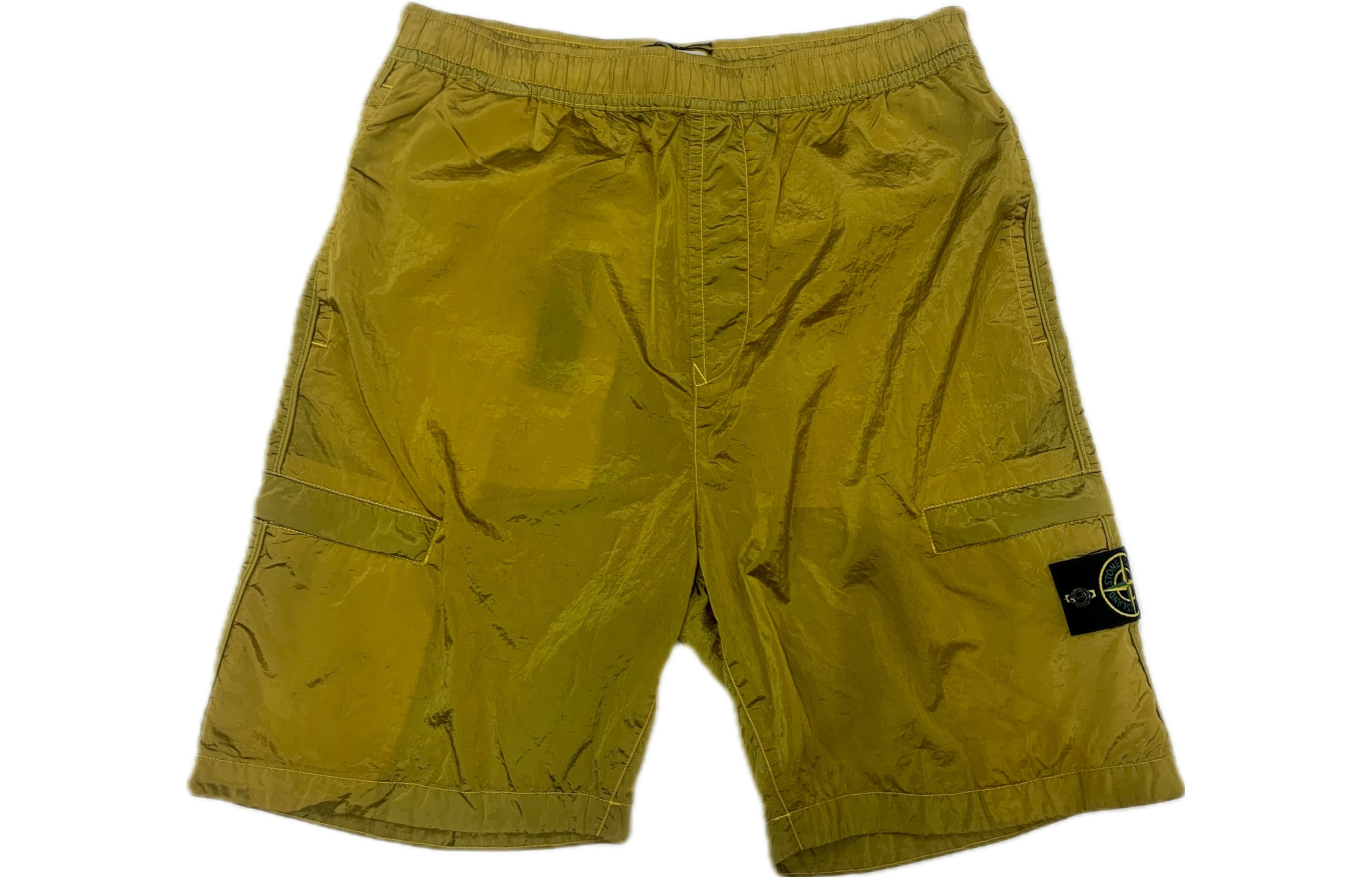 【代購】STONE ISLAND Casual Shorts Men's Yellow