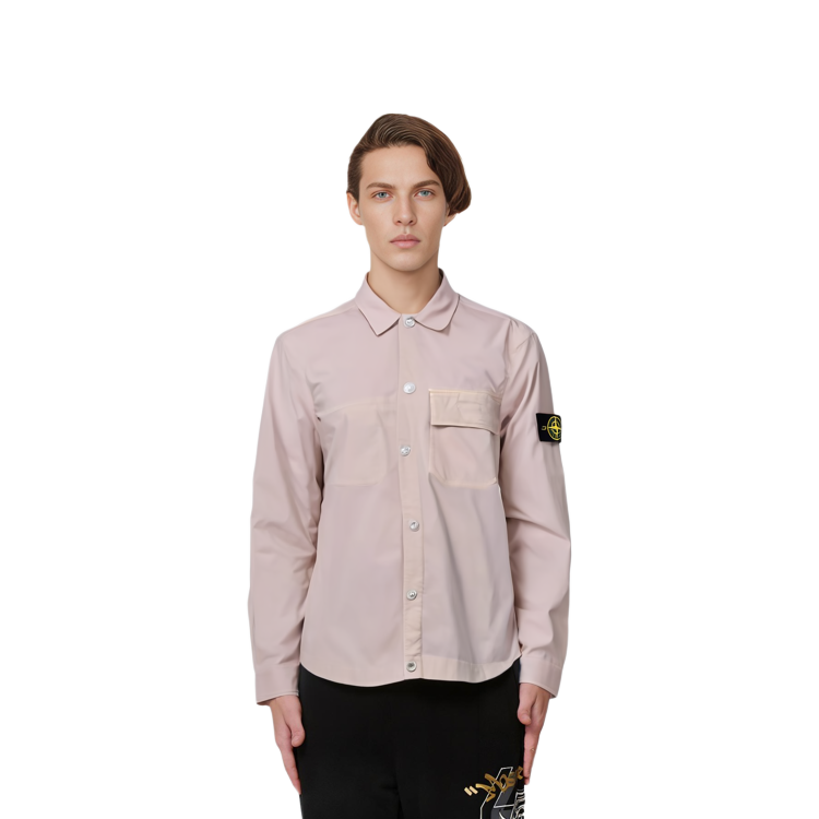 【代購】STONE ISLAND SS23 Shirt Men's Khaki