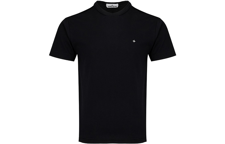 【代購】STONE ISLAND T-Shirts Men Ink Black