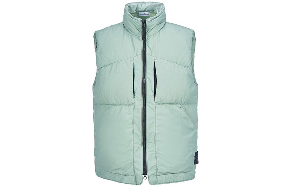 【代購】STONE ISLAND Vests Men Light Green
