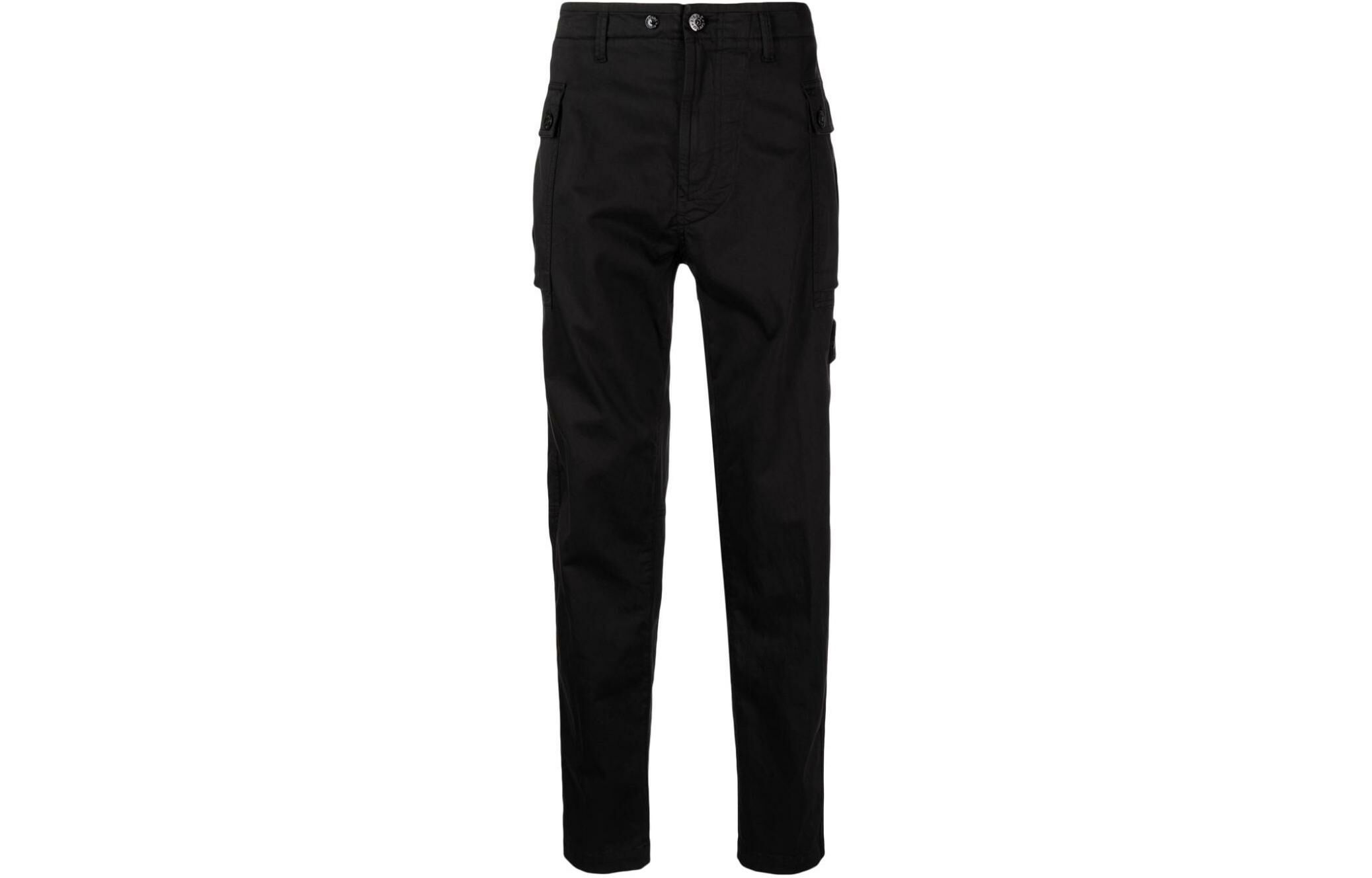 【代購】STONE ISLAND Casual Pants Men's Black