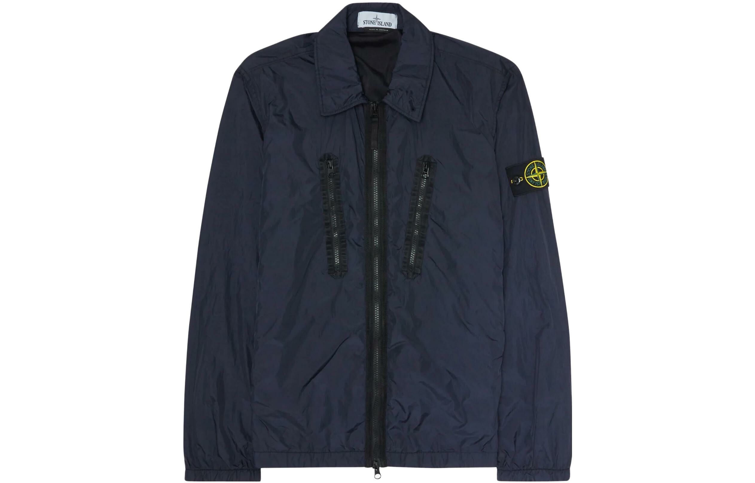 【代購】STONE ISLAND Jackets Men Marine Blue