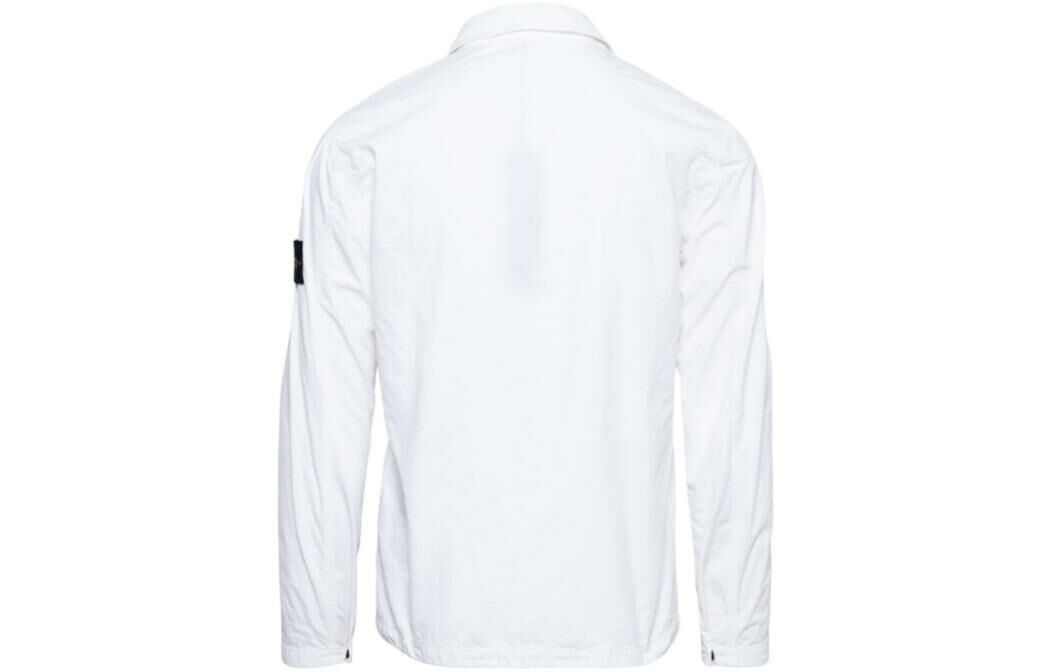 【代購】STONE ISLAND Jackets Men Pearl White