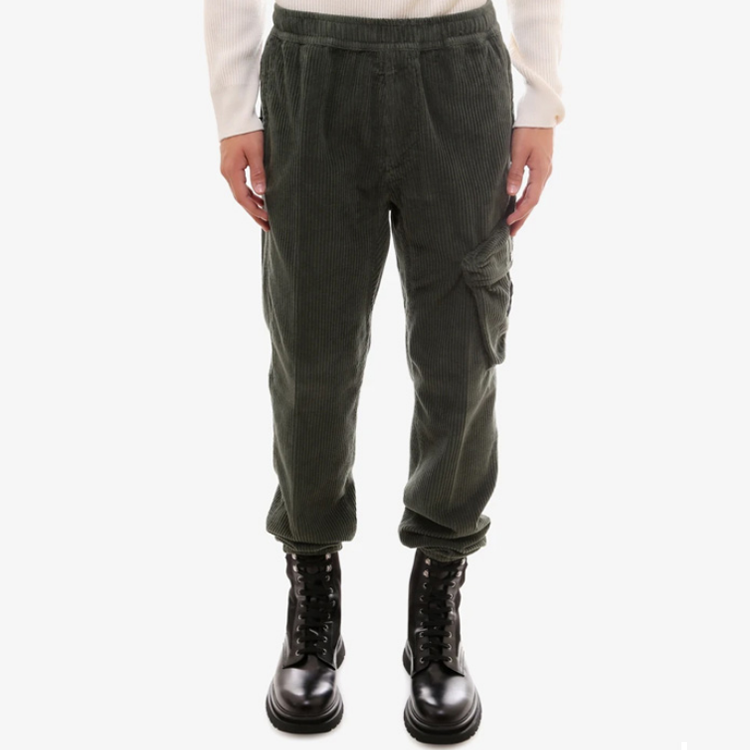 【代購】STONE ISLAND Casual Pants Men Army Green