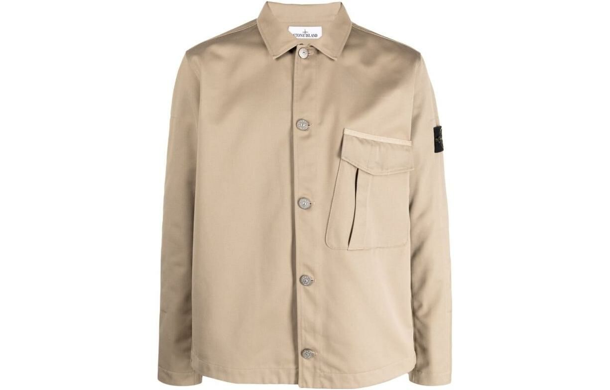 【代購】STONE ISLAND Jackets Men Light Umber