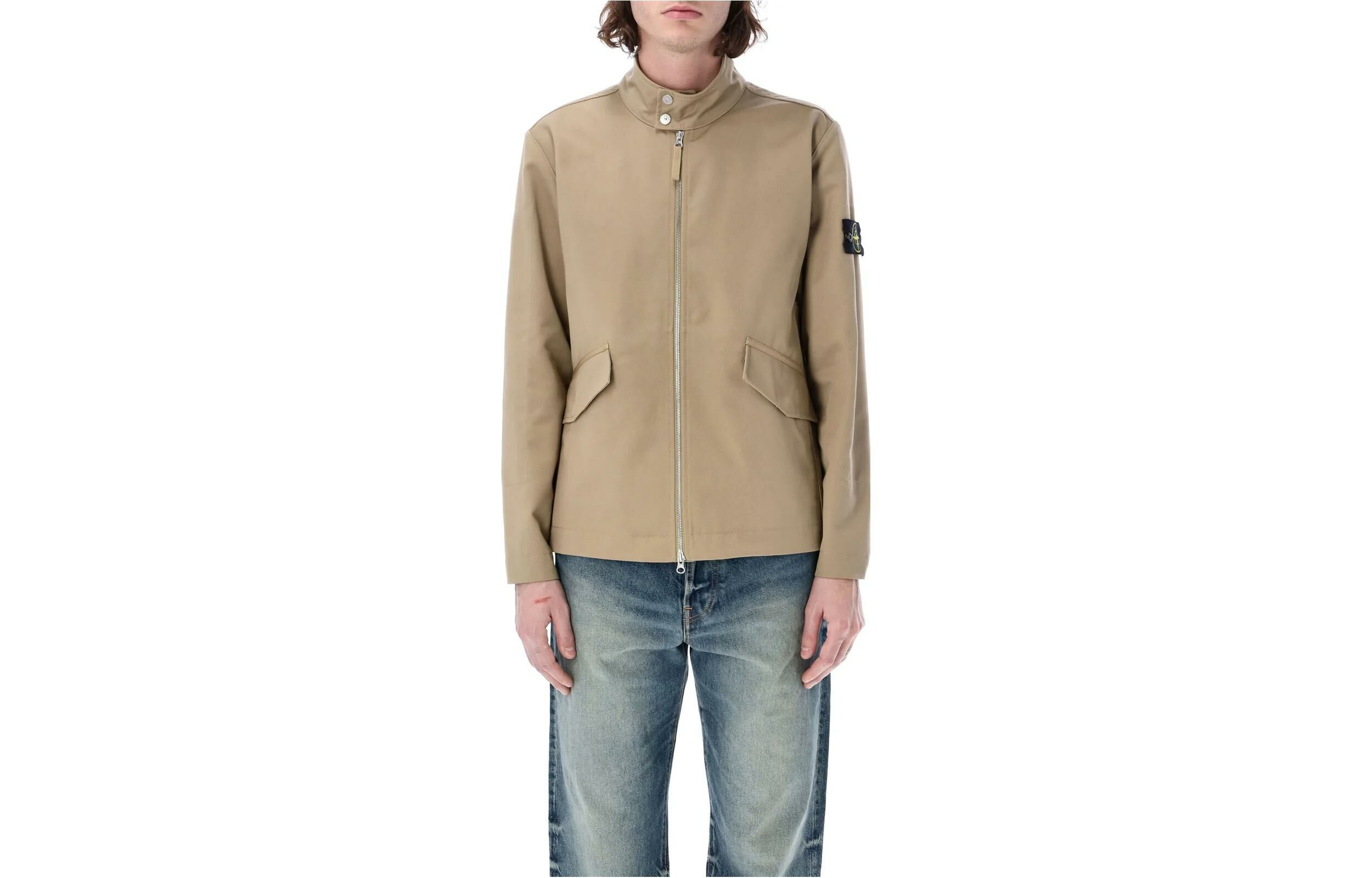 【代購】STONE ISLAND Jackets Men Khaki
