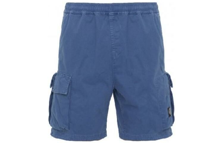 【代購】STONE ISLAND Cargo Shorts Men's Blue