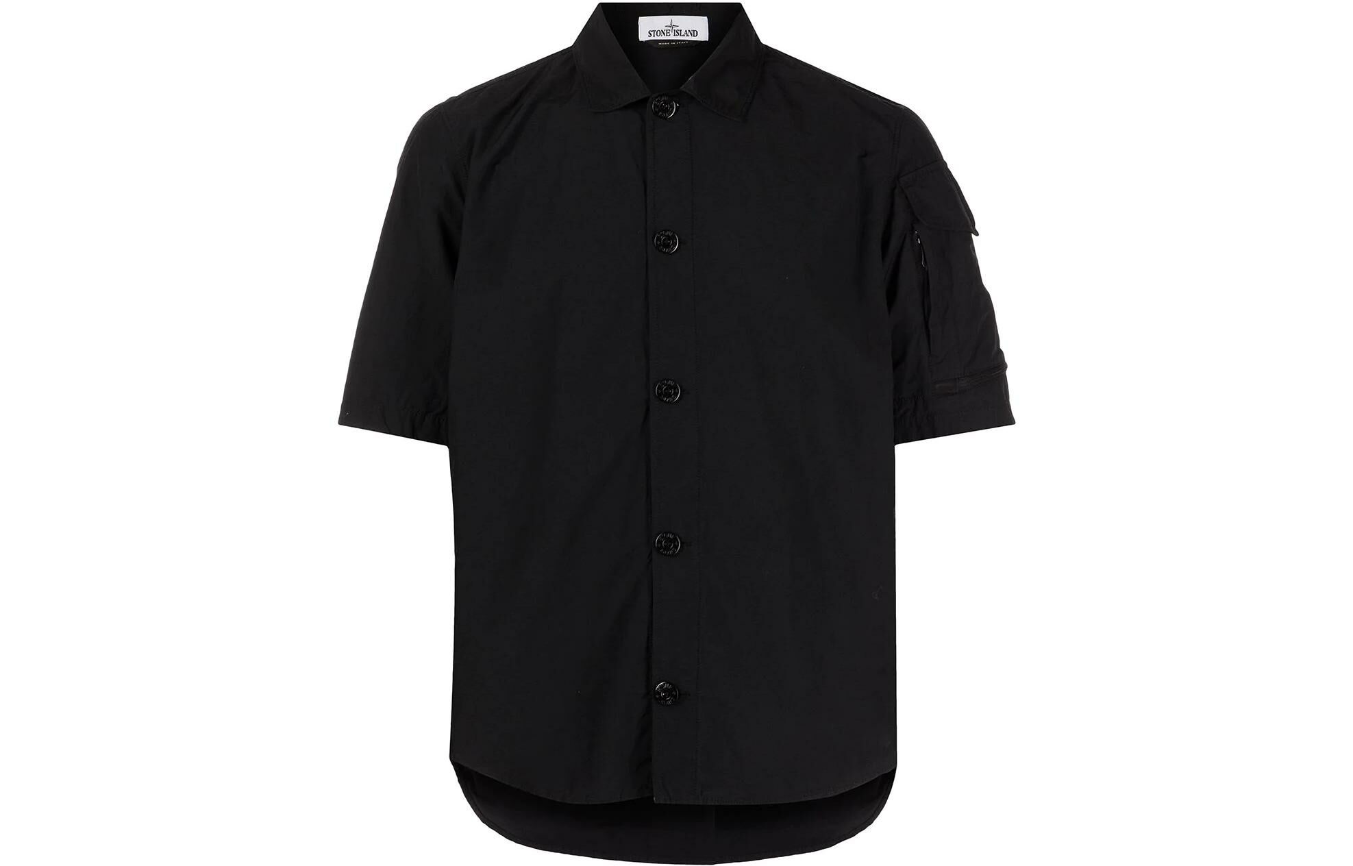【代購】STONE ISLAND Shirts Men Black