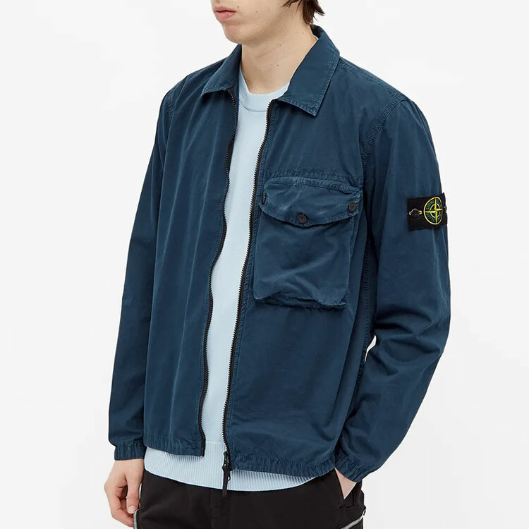 【代購】STONE ISLAND SS21 Jackets Coats Men's Dark Blue