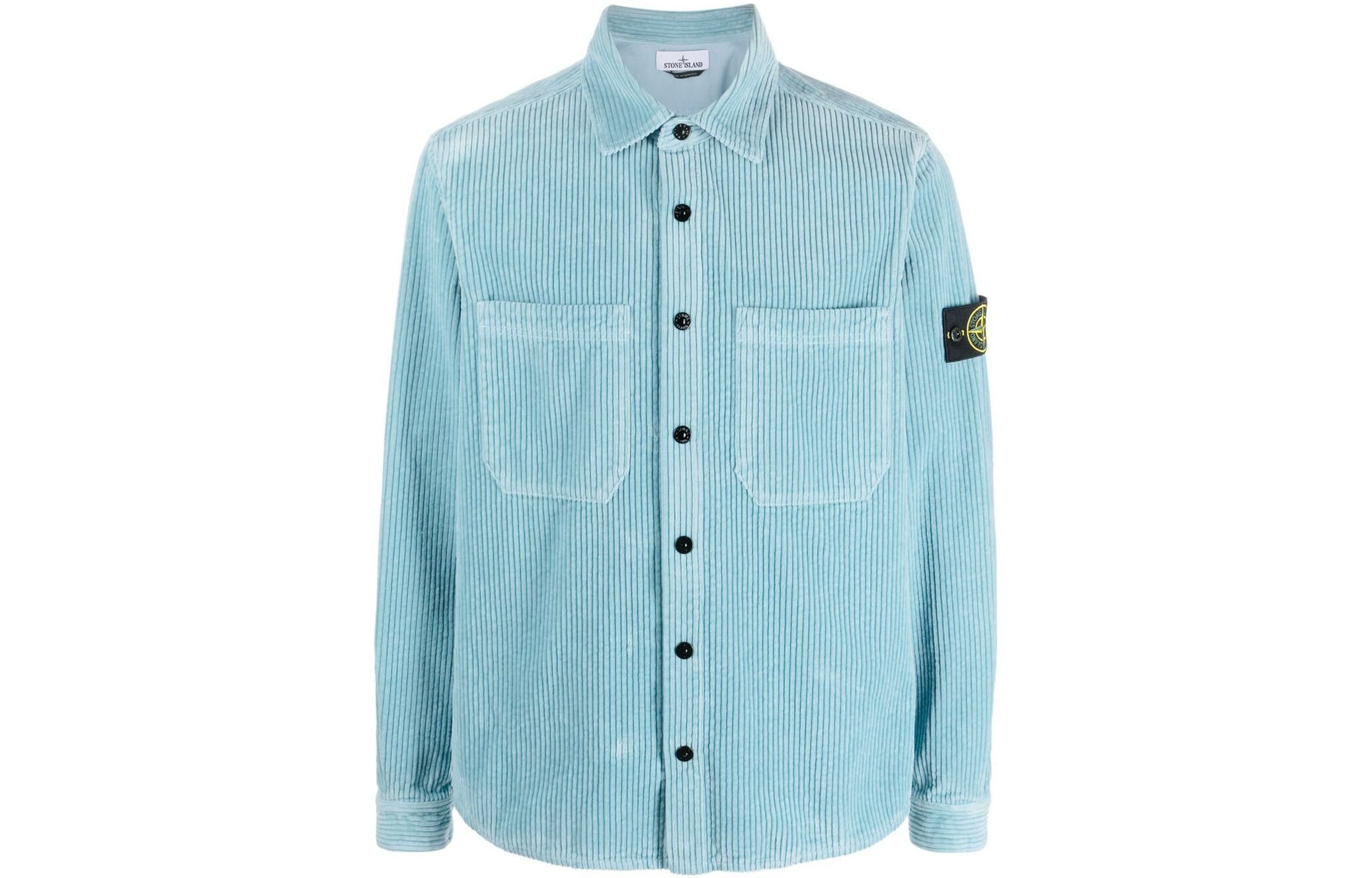 【代購】STONE ISLAND Shirt Men's Sky Blue