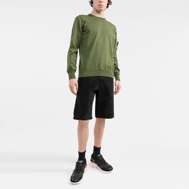 【代購】STONE ISLAND Sweatshirts Men Army Green