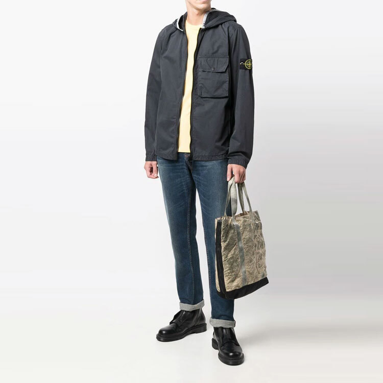 【代購】STONE ISLAND Jackets Men Gray