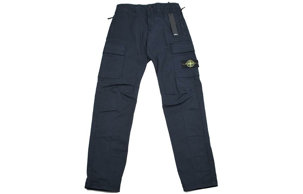 【代購】STONE ISLAND Casual Pants Men's Marine Blue