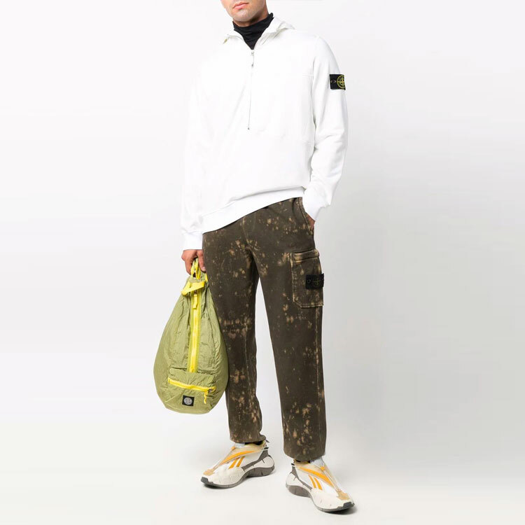 【代購】STONE ISLAND Knitted Sweatpants Men Green