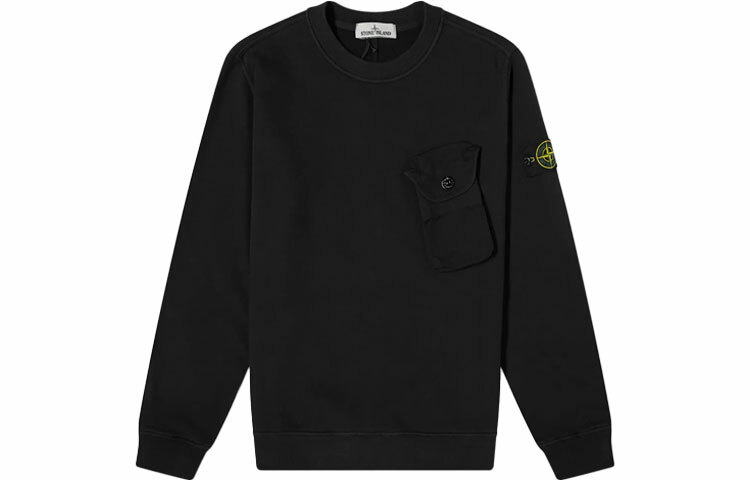【代購】STONE ISLAND Sweatshirts Men Black