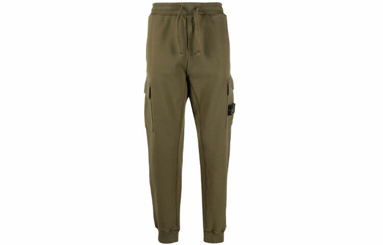 【代購】STONE ISLAND Knitted Sweatpants Men Green