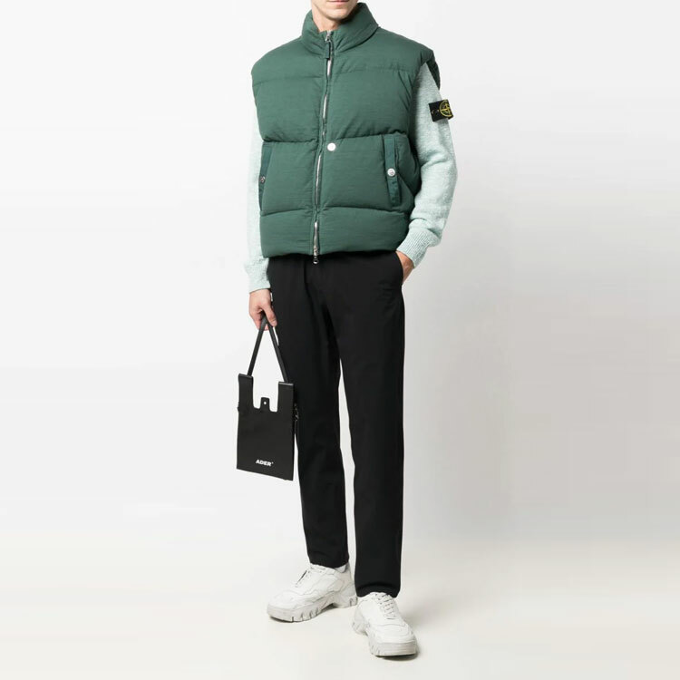 【代購】STONE ISLAND STONE ISLAND SHADOW PROJECT Series Vests Men Green