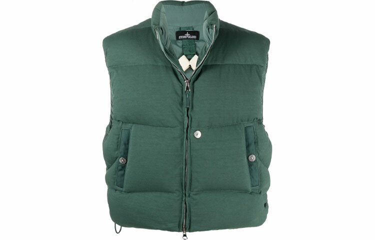【代購】STONE ISLAND STONE ISLAND SHADOW PROJECT Series Vests Men Green